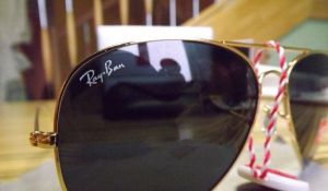 Ray Ban Aviator zlatý rám čierne sklá 3026