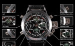 Hodinky pánske AK Homme black/silver – fotka 4